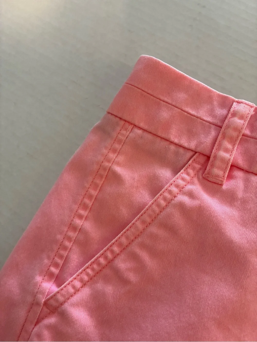 J. Crew Bubblegum Pink Chino Shorts 100% cotton Women’s size 4 26 small